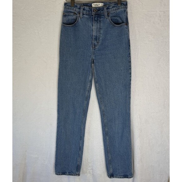 Abercrombie & Fitch The 90s Straight Ultra High Rise Jeans size 25 regular - Picture 2 of 14